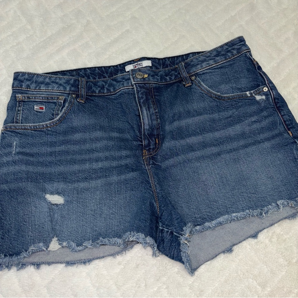 🌸 Tommy Hilfiger Women's Blue Jean Shorts